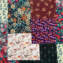 Lade das Bild in den Galerie-Viewer, Baumwollstoff | Blumen Verschiedene Blumenmuster