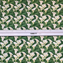 Lade das Bild in den Galerie-Viewer, Baumwollstoff I Blumen Calla