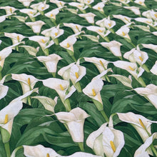 Lade das Bild in den Galerie-Viewer, Baumwollstoff I Blumen Calla
