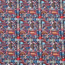 Lade das Bild in den Galerie-Viewer, Baumwolle I Mandala Ornamente Yantra Bunt