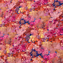 Lade das Bild in den Galerie-Viewer, Baumwollstoff I Meterware Stoff Patchwork Blumenmalerei Blumen