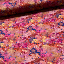 Lade das Bild in den Galerie-Viewer, Baumwollstoff I Meterware Stoff Patchwork Blumenmalerei Blumen