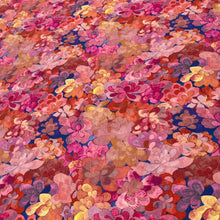 Lade das Bild in den Galerie-Viewer, Baumwollstoff I Meterware Stoff Patchwork Blumenmalerei Blumen