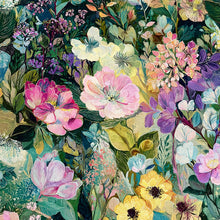 Lade das Bild in den Galerie-Viewer, Baumwollstoff | Blumen Frühling Malerei