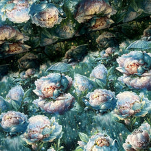 Lade das Bild in den Galerie-Viewer, Baumwollstoff | Feenland Märchen Elfen Fantasie Zauberwelt Märchenwald