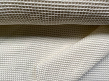 Lade das Bild in den Galerie-Viewer, Waffelstoff aus Baumwolle | Creme