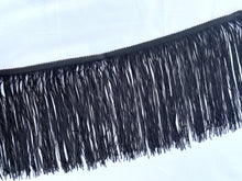 Lade das Bild in den Galerie-Viewer, Fransenborte | Schwarz