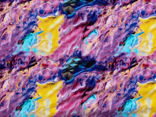 Lade das Bild in den Galerie-Viewer, Baumwollstoff | Farbverlauf Bubblegum Acrylic Pour