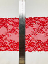 Lade das Bild in den Galerie-Viewer, Spitzenborte | Wimpernspitze in Rot