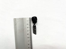 Lade das Bild in den Galerie-Viewer, Reißverschlussschieber | Zipper mit Strasssteinen in Schwarz