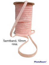Lade das Bild in den Galerie-Viewer, Samtband 10mm breit - Elegante Vielfalt in jeder Farbe