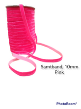 Lade das Bild in den Galerie-Viewer, Samtband 10mm breit - Elegante Vielfalt in jeder Farbe