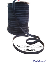 Lade das Bild in den Galerie-Viewer, Samtband 10mm breit - Elegante Vielfalt in jeder Farbe