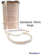 Lade das Bild in den Galerie-Viewer, Samtband 10mm breit - Elegante Vielfalt in jeder Farbe