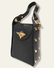 Lade das Bild in den Galerie-Viewer, Ledertasche mit Bienenverschluß