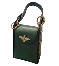 Lade das Bild in den Galerie-Viewer, Ledertasche mit Bienenverschluß