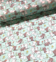 Lade das Bild in den Galerie-Viewer, Baumwollstoff | Katzen Love