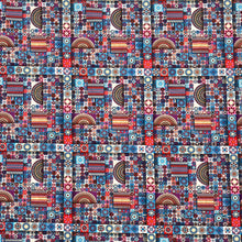 Lade das Bild in den Galerie-Viewer, Baumwolle I Mandala Ornamente Yantra Bunt
