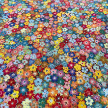 Lade das Bild in den Galerie-Viewer, Baumwollstoff I Blumen Blumenfeld Farbenfroh
