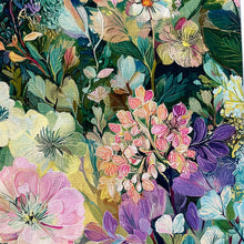 Lade das Bild in den Galerie-Viewer, Baumwollstoff | Blumen Frühling Malerei
