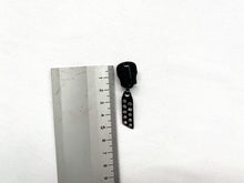 Lade das Bild in den Galerie-Viewer, Reißverschlussschieber | Zipper mit Strasssteinen in Schwarz
